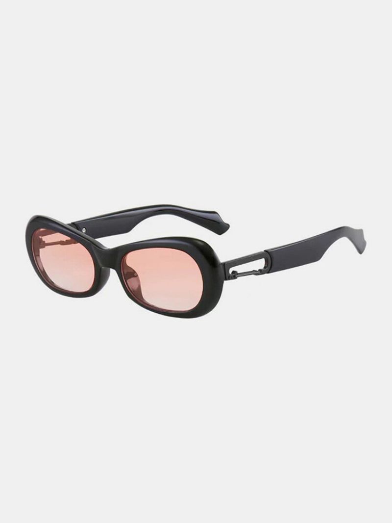 Unisex Metal Tr Oval Full Frame Anti-ultrafiolett Mote Flate Solbriller