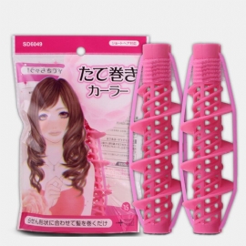 2 Stk Hårstylingverktøy Hårpleie Naturlig Big Wave Curls Rollers Curling Styling Tool For Jenter Dame Spiral Curler