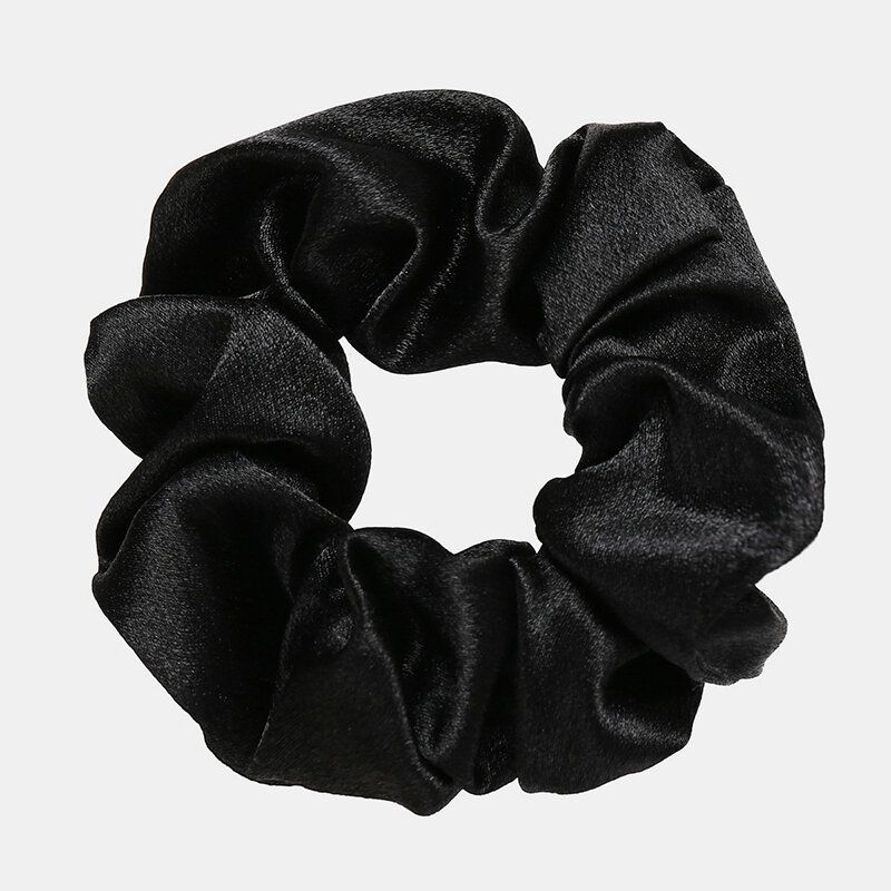 Hår Scrunchies Velvet Scrunchie Elastisk Sateng Hårbånd Uregelmessig Leopard Hestehale Bånd Tau