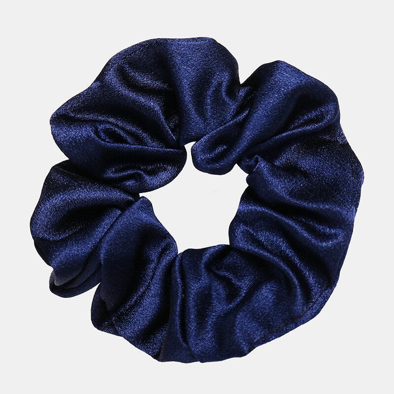 Hår Scrunchies Velvet Scrunchie Elastisk Sateng Hårbånd Uregelmessig Leopard Hestehale Bånd Tau