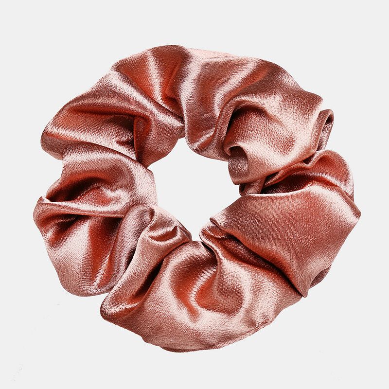 Hår Scrunchies Velvet Scrunchie Elastisk Sateng Hårbånd Uregelmessig Leopard Hestehale Bånd Tau