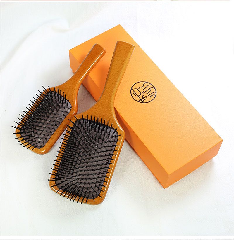 Kam High-end Boutique Health Care Rolling Comb Reserve Ribs Massasje Luftpute Kam