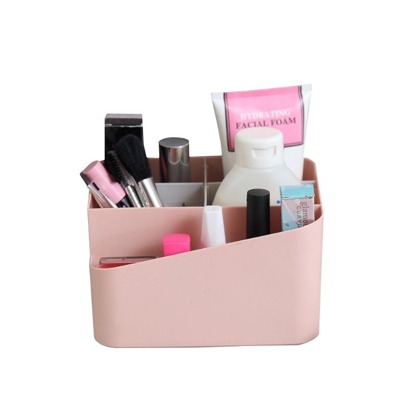 Husholdnings Multifunksjonelle Diverse Oppbevaringsboks Liten Størrelse Desktop Organizer Box Med Lokk