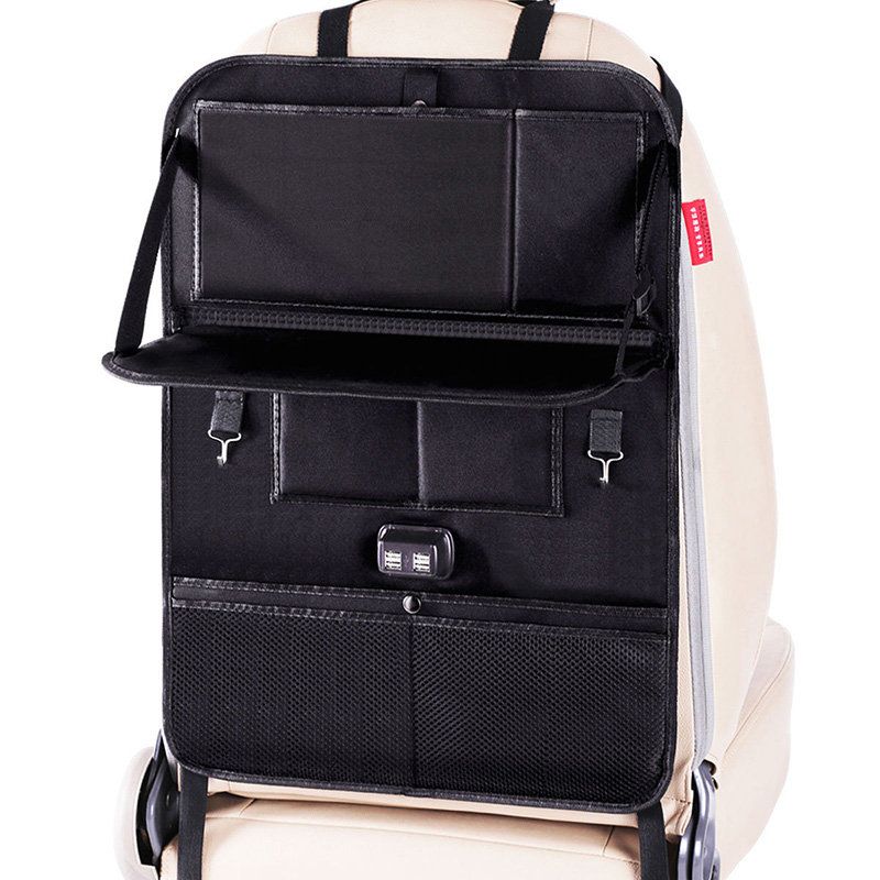 Oxford Cloth/leather Car Back Storage Bag Car Multi-function Bag Hanging Bag