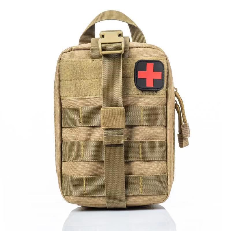 Utendørs Vanntett Bærbar Medisinsk Emergency Rescue Accessory Bag Multifunksjonell Camouflage Oxford Cloth Tactical Medical Bag