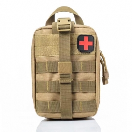 Utendørs Vanntett Bærbar Medisinsk Emergency Rescue Accessory Bag Multifunksjonell Camouflage Oxford Cloth Tactical Medical Bag