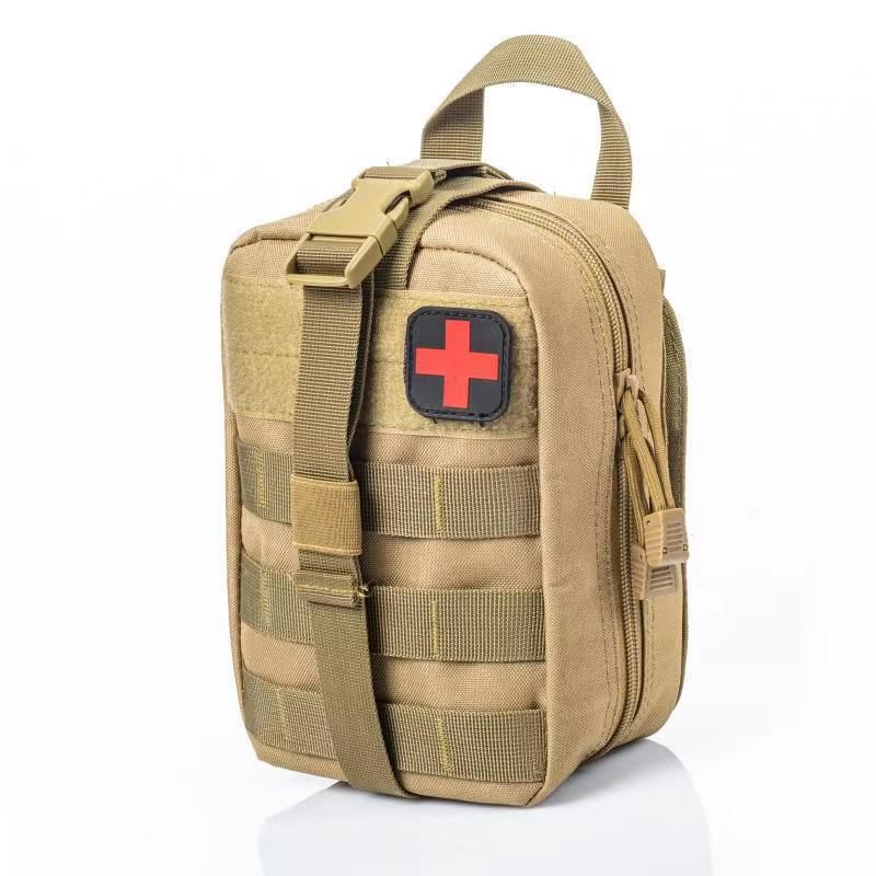 Utendørs Vanntett Bærbar Medisinsk Emergency Rescue Accessory Bag Multifunksjonell Camouflage Oxford Cloth Tactical Medical Bag