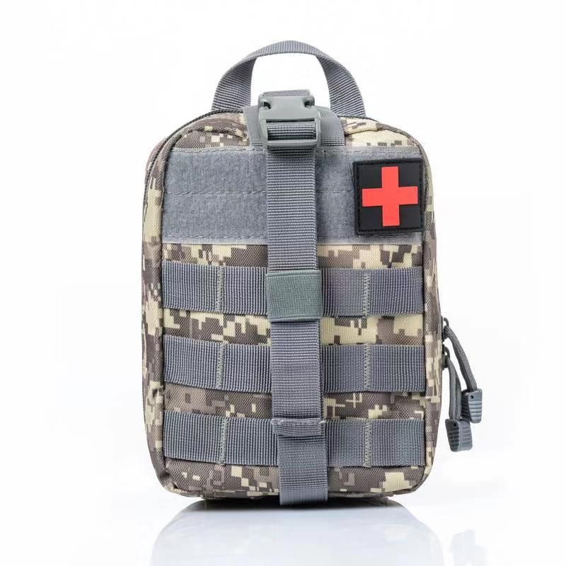 Utendørs Vanntett Bærbar Medisinsk Emergency Rescue Accessory Bag Multifunksjonell Camouflage Oxford Cloth Tactical Medical Bag