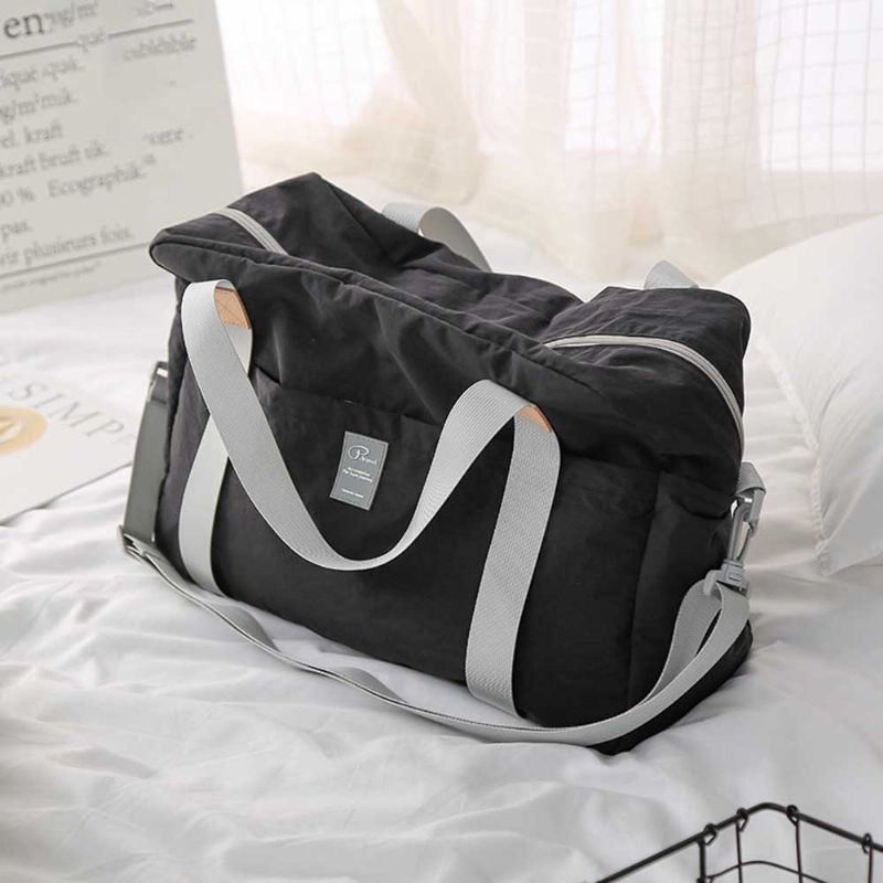 Vanntett Oppbevaringspose Sammenleggbar Reiseveske Treningsyogapose Vannvasking Nylon Støvtett Organizer Bag