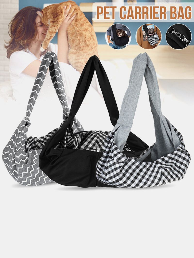 1 Stk Pet Dog Cat Carrier Outdoor Sling Tote Skulderpose