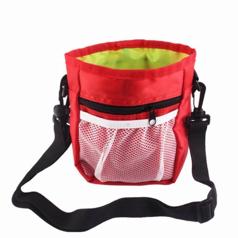 4 Farger Bærbar Reise Pet Training Snack Bag Dog Treat Pouch Midje Bag