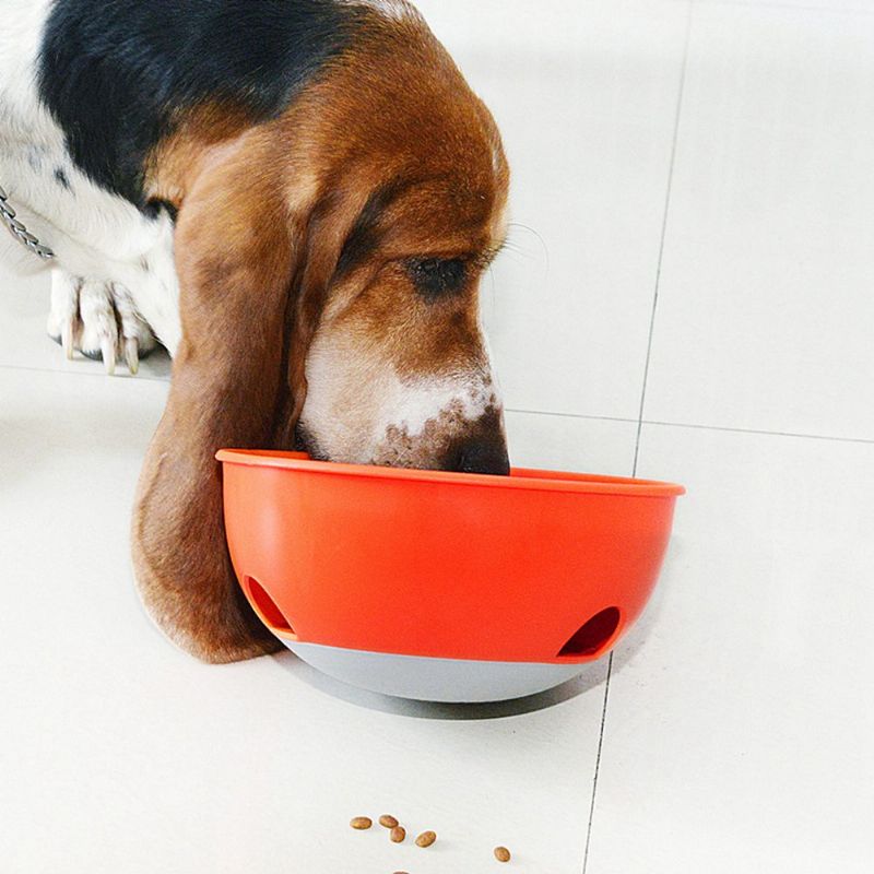 Anti-sjokking Kjæledyr Mateskål Slitesterk Anti-oppblåst Spiseskål Katt Og Hund Hjernetrening Puslespill Leketøy