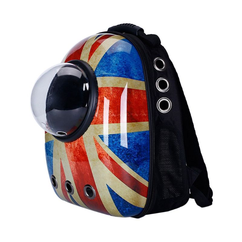 Astronaut Pet Cat Hund Valp Pustende Oxford Cloth Carrier Reiseveske Space Fashion Capsule Ryggsekk