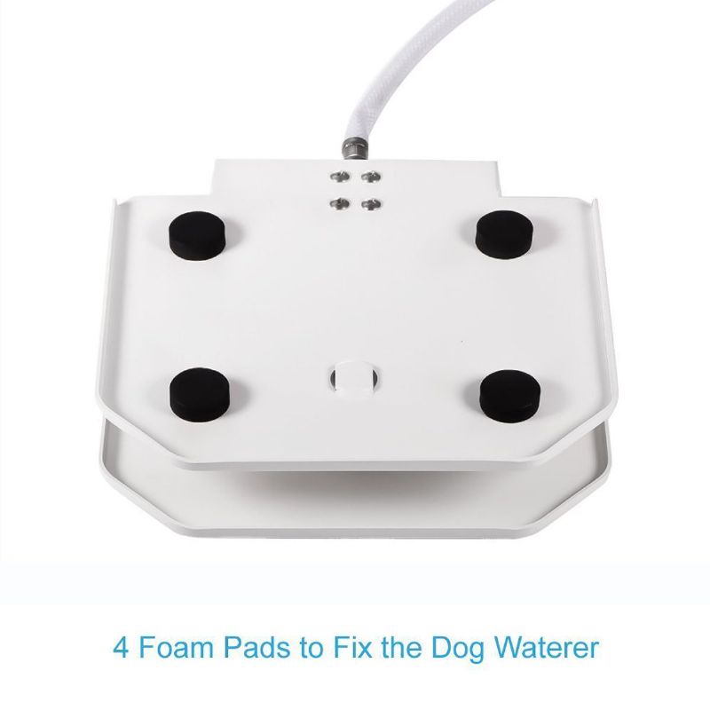 Automatisk Doggie Water Fontene Hunde Sprinkler Dispenser Paw Aktivert For Kjæledyr