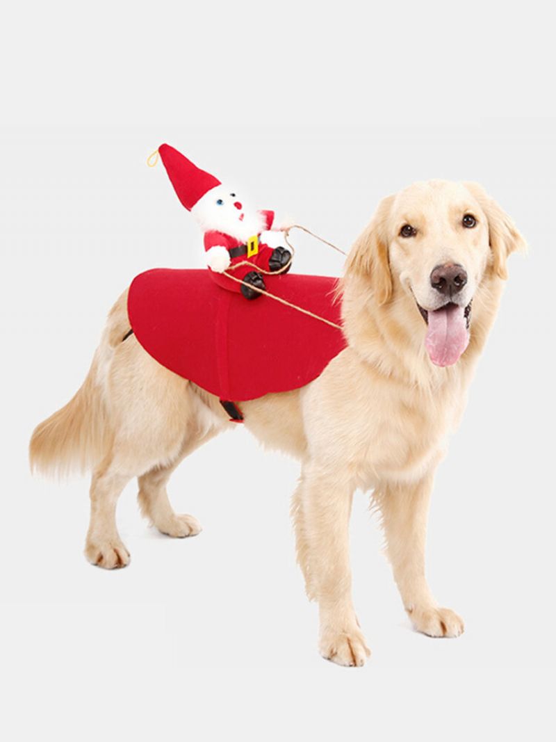 Christmas Pet Hund Katt Klær Morsom Smal-medium Hunde Transformation Costume