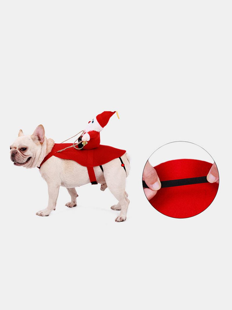 Christmas Pet Hund Katt Klær Morsom Smal-medium Hunde Transformation Costume