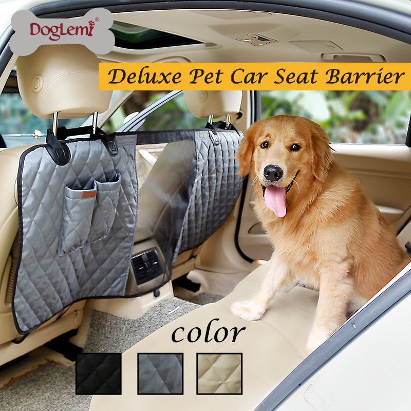 Doglemi Luxury Pet Baksete Safety Barrier Hund Cat Travel Net