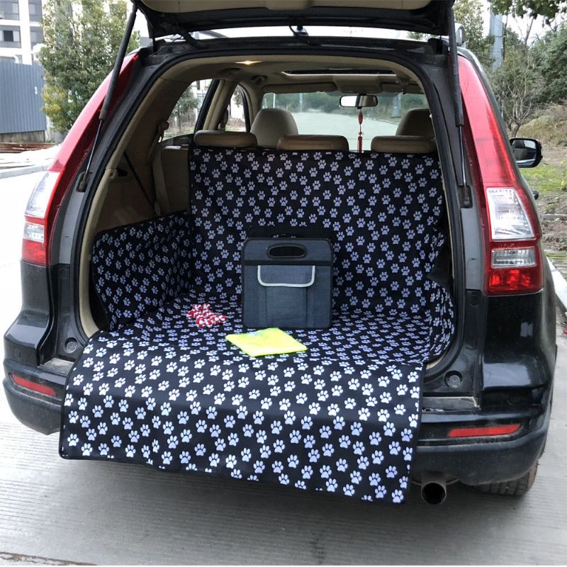 Forlenget Lengde Pet Dog Suv Reise Bilmatte Valp Baksetetrekk Beskytter