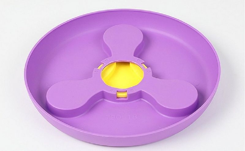 Gummi Pet Frisbee Hundeleke Kan Mate Hund Bowl Side Dyrehold Trening