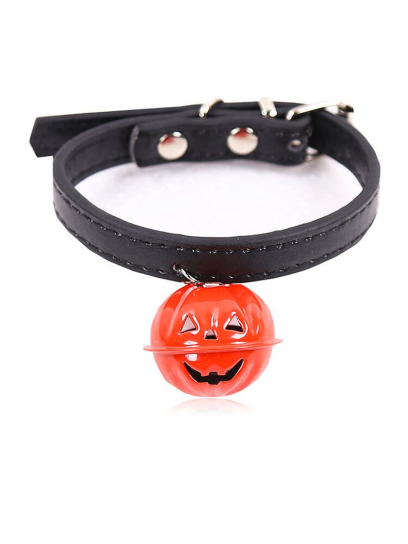 Halloween Ghost Festival Pumpkin Bells Hundehalsbånd Kan Henge Traction Cats Universal Pet Halsbånd