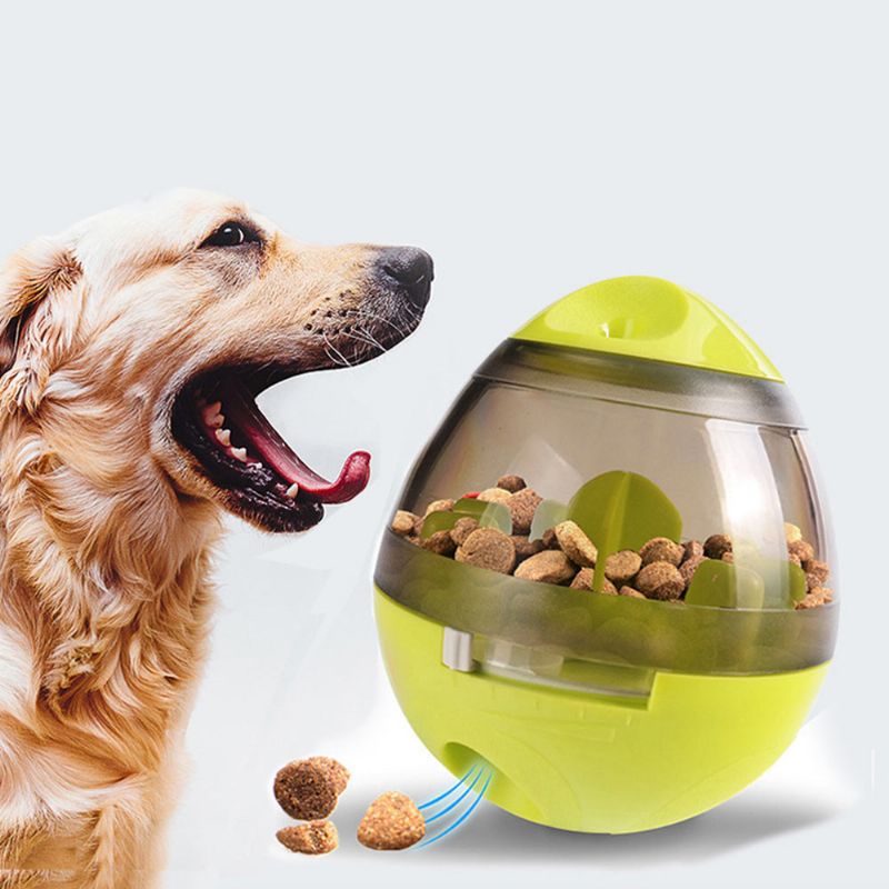 Hundegodbitdispenserball Leketøy Interaktiv Godbitdispenserball For Hunder Og Katter Tumler Design