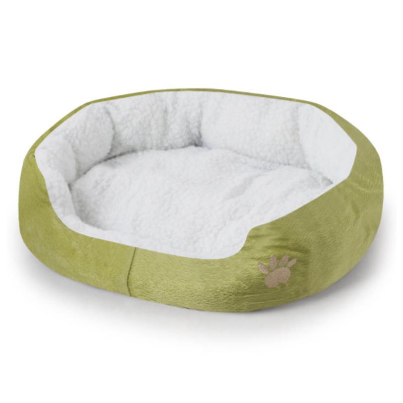 Kennel Ultra-myke Hundesenger Plysj Og Lam Cashmere Vaskbare Cute Peg Beds