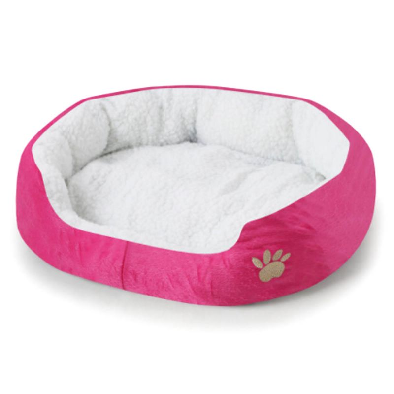 Kennel Ultra-myke Hundesenger Plysj Og Lam Cashmere Vaskbare Cute Peg Beds