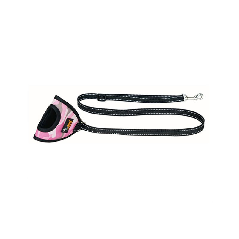 Ondoing Dog Leash Polstret Håndtak Hunde Training Reflekterende Webbing Heavy Duty