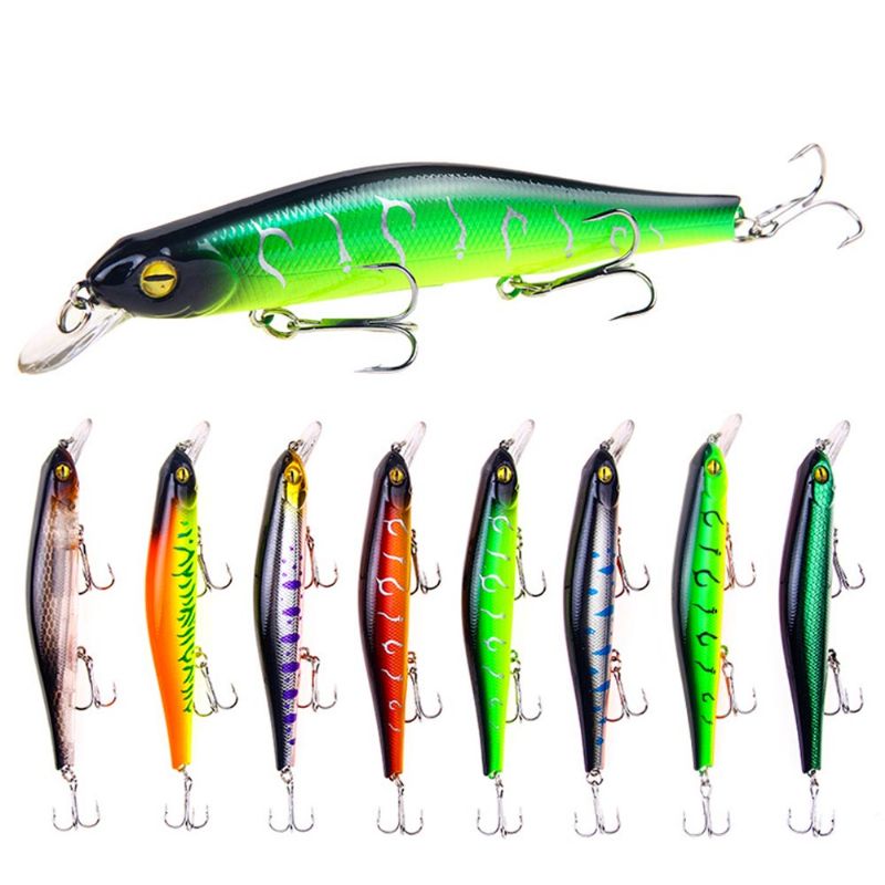 Kunstig Fiske Lokker Agn Med Magnet Vektsystem Delikat Mock Fisk Modell Minnow Crank Bait Bass