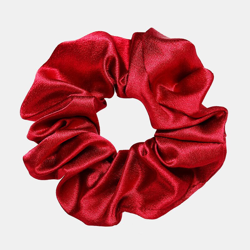 Hår Scrunchies Velvet Scrunchie Elastisk Sateng Hårbånd Uregelmessig Leopard Hestehale Bånd Tau