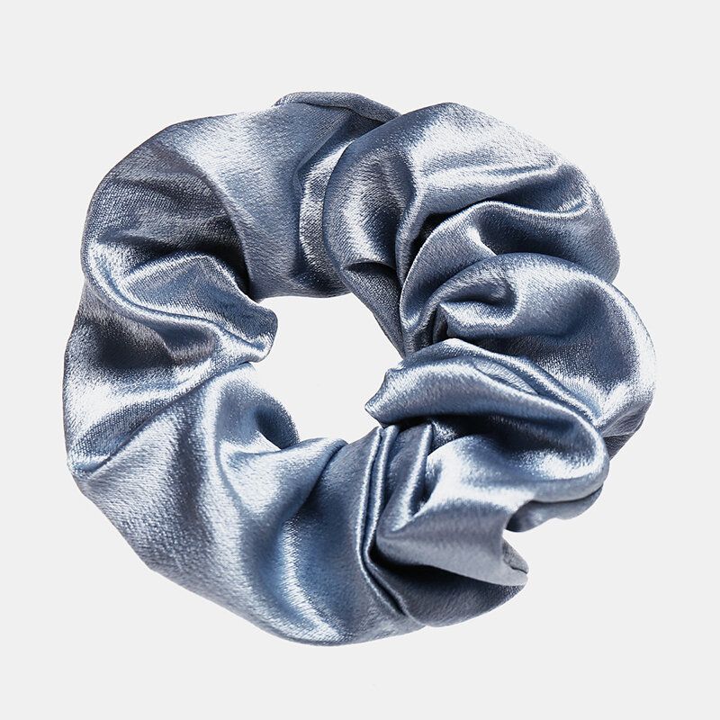 Hår Scrunchies Velvet Scrunchie Elastisk Sateng Hårbånd Uregelmessig Leopard Hestehale Bånd Tau