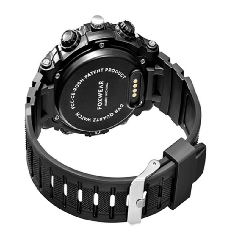 Hd Camera Sport Watch Ipx7 Vanntett Smart Wifi Med Led-belysning Utendørs Sports For Men