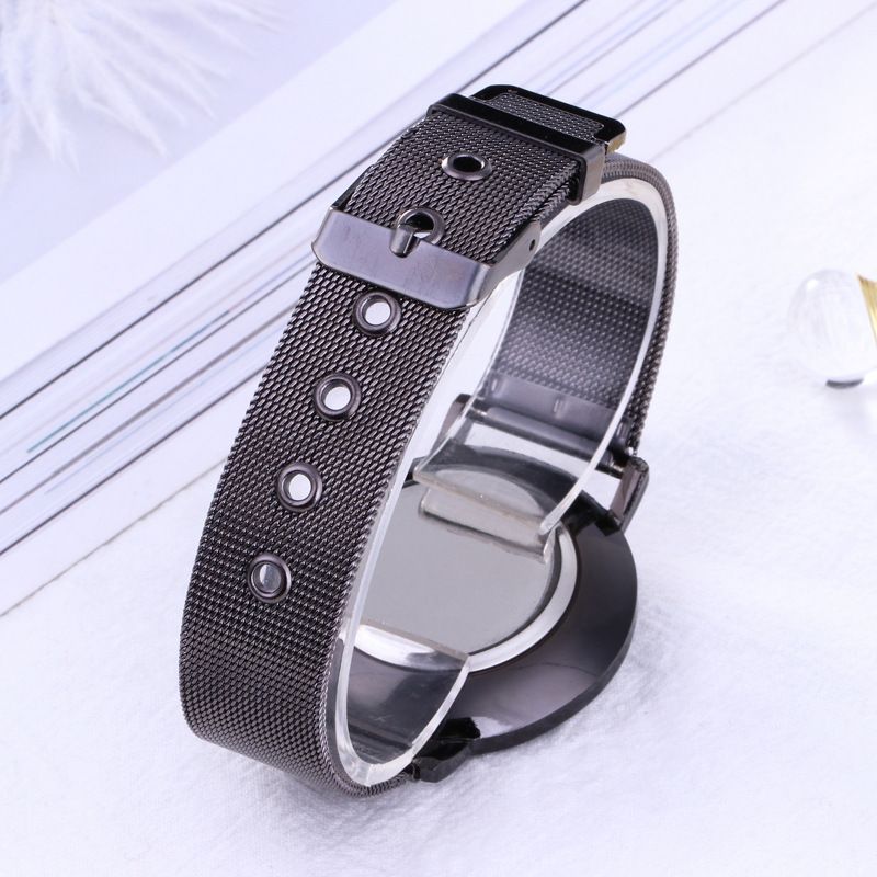 Hot-selgende Geneva Mesh Strap Watch Classic Fashion Casual Couple