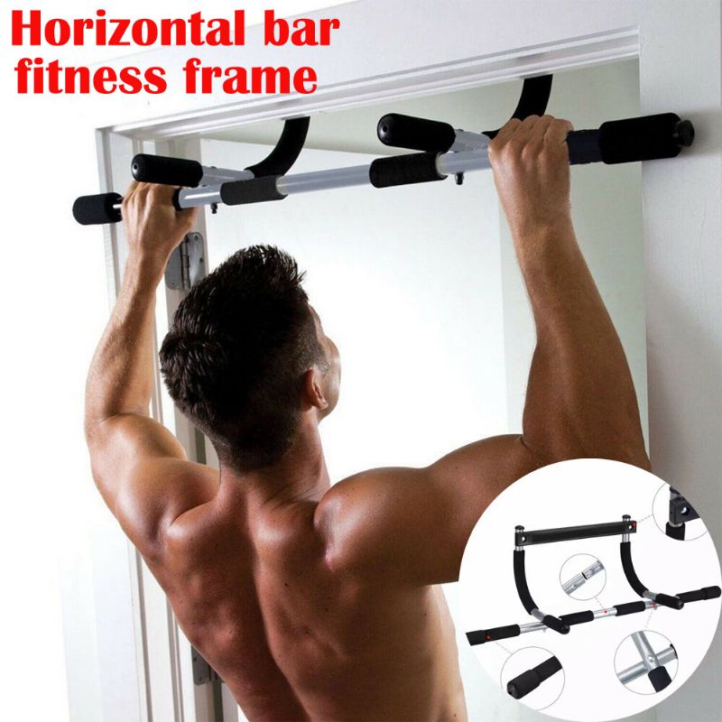 Pull-up Bars Hjem Fitness Horisontal Pull-ups Gym Øvre Kropp Treningsstang På Døråpningsveggen Innendørs