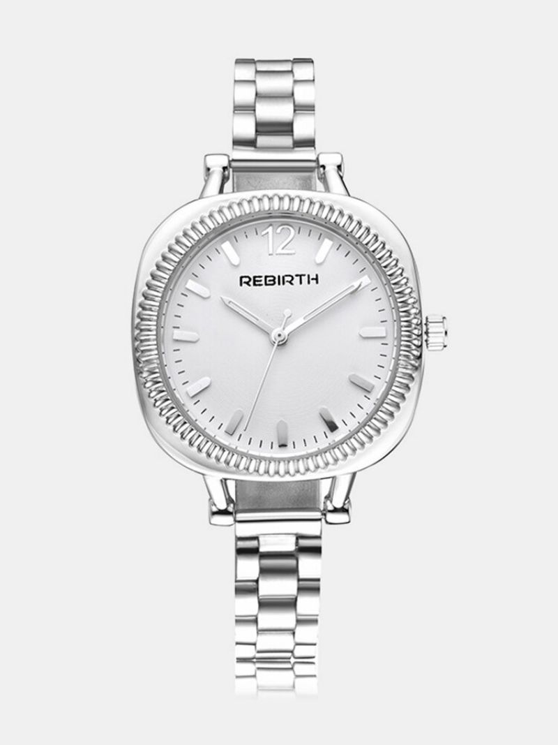 Rebird Casual Vanntett Sport Watch Quartz Wrist Minimalist White Gold Watches For Women