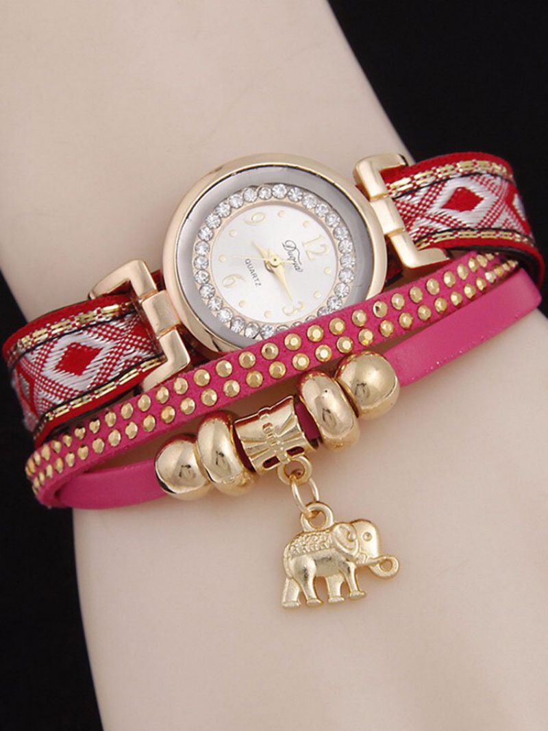 Skinnnagler Elephant Pendant Watch