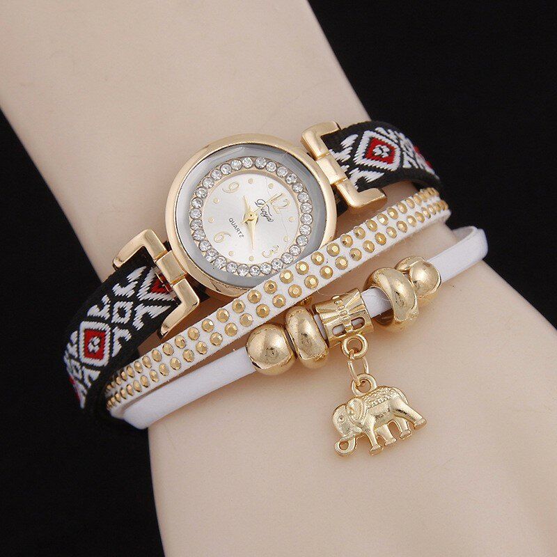 Skinnnagler Elephant Pendant Watch