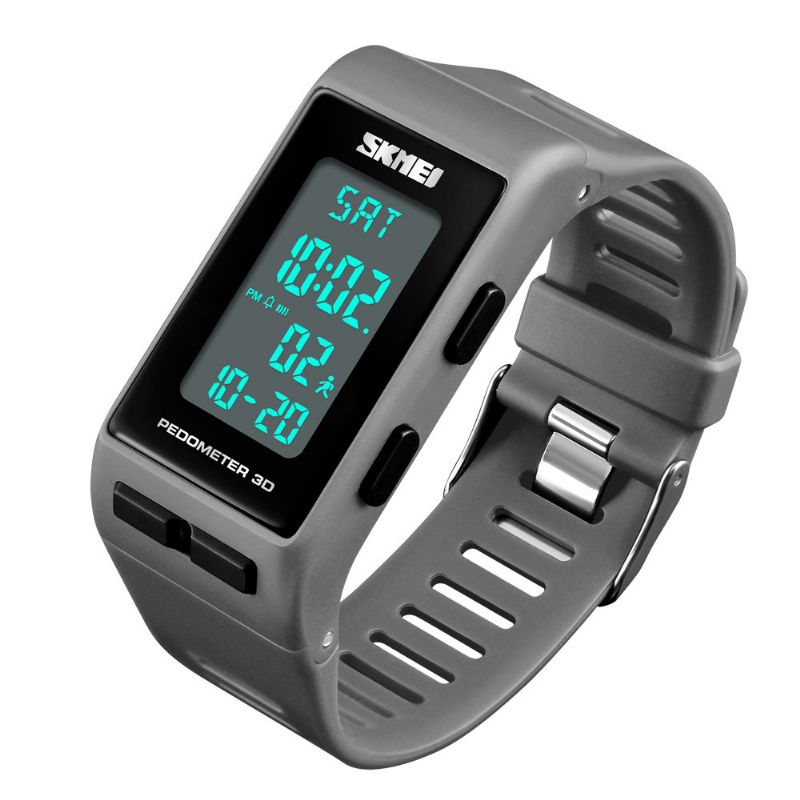 Sport Anti-fall Barn Digital Watch Lysende Display Klokke Kalorier Tracker Outdoor