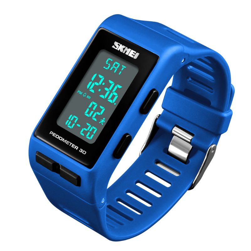 Sport Anti-fall Barn Digital Watch Lysende Display Klokke Kalorier Tracker Outdoor