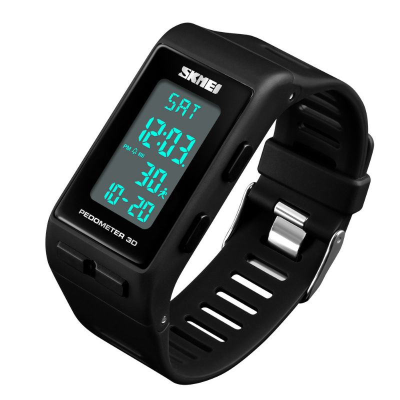 Sport Anti-fall Barn Digital Watch Lysende Display Klokke Kalorier Tracker Outdoor