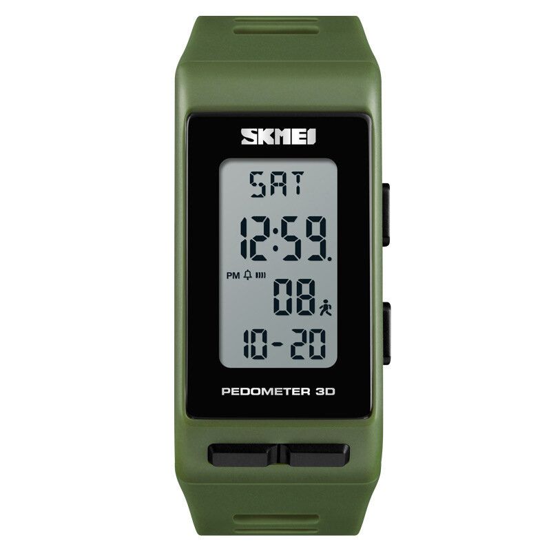 Sport Anti-fall Barn Digital Watch Lysende Display Klokke Kalorier Tracker Outdoor