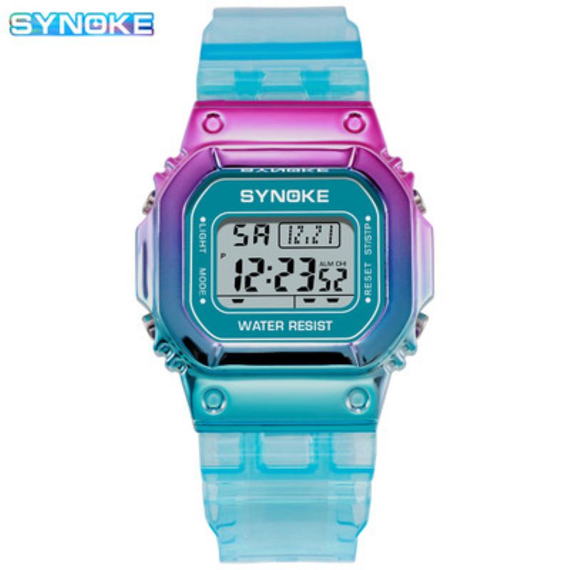 Synoke Fashion Chameleon Electronic Watch Hot Selger For Mannlige Og Kvinnelige Studenter