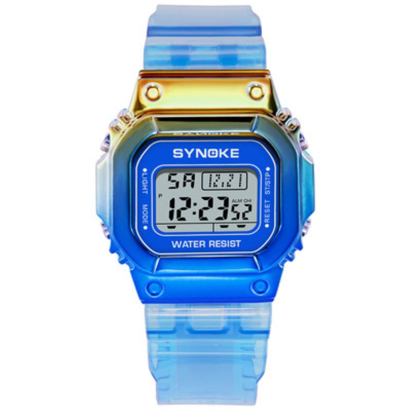 Synoke Fashion Chameleon Electronic Watch Hot Selger For Mannlige Og Kvinnelige Studenter