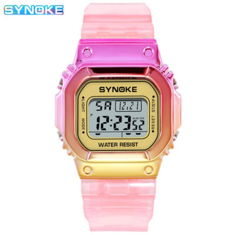 Synoke Fashion Chameleon Electronic Watch Hot Selger For Mannlige Og Kvinnelige Studenter