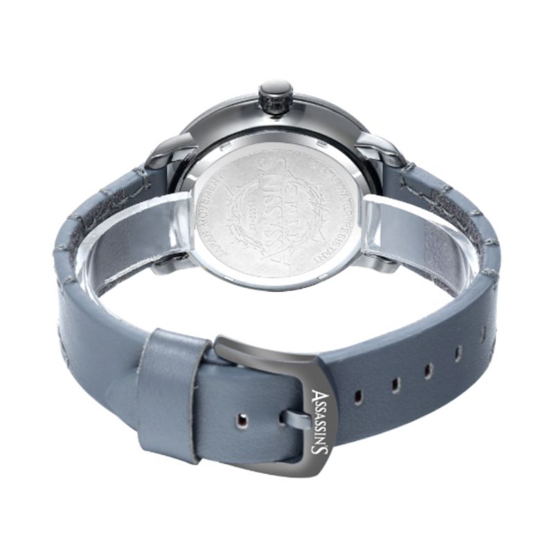 Uformelt Unisex-armbåndsur I Ekte Skinn Med Japan-importert Quartz Movement Vanntett Legering Laget Urkasse Herrearmbåndsur