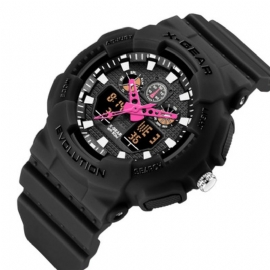 X-gear Fashion Student Watch Barn Dame Vanntett Digital Outdoor Multifunksjon Sports