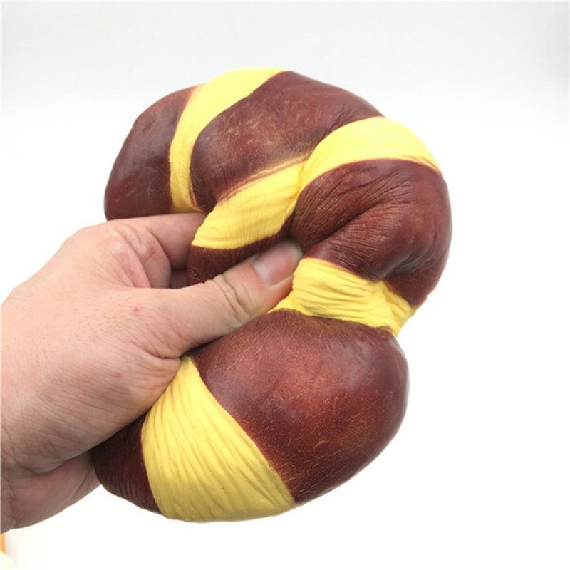 18 cm Squishyfun Jumbo Croissant Squishy Brød Super Sakte Stigende Squeeze Collection Leketøy Morsom Gave