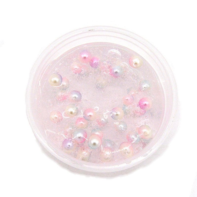 4 Stk Kiibru Slime Pearl Star Glitter Simulert Crystal Mud Jelly Plasticine Stress Relief Gift Leke