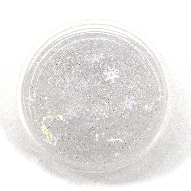 4 Stk Kiibru Slime Pearl Star Glitter Simulert Crystal Mud Jelly Plasticine Stress Relief Gift Leke