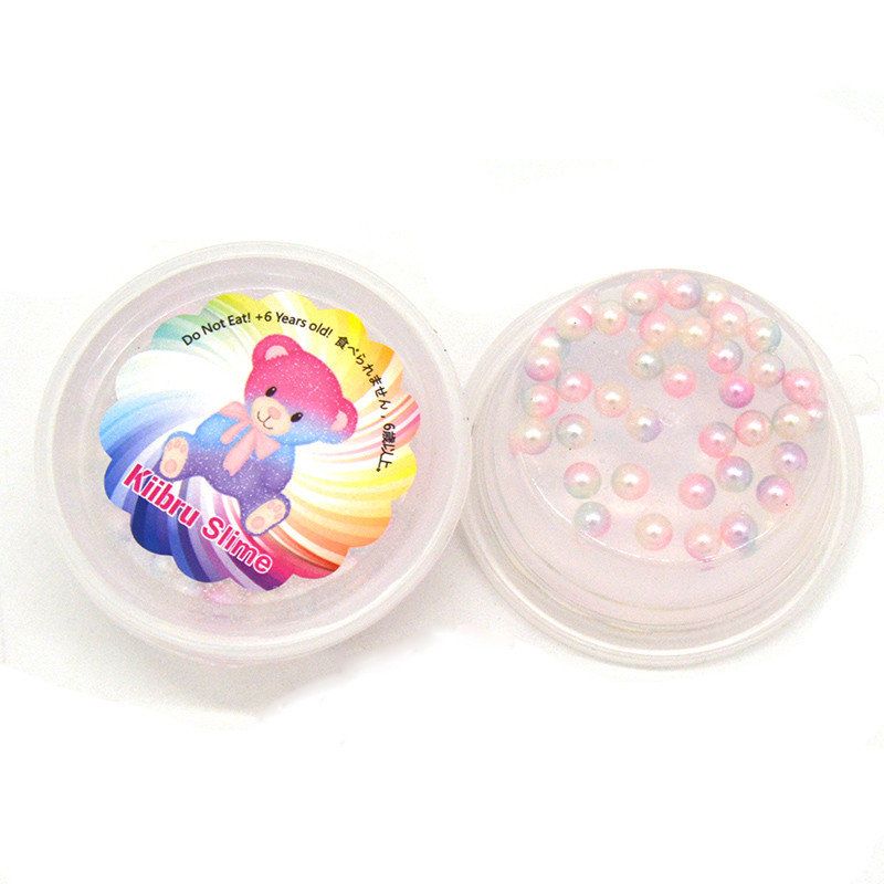 4 Stk Kiibru Slime Pearl Star Glitter Simulert Crystal Mud Jelly Plasticine Stress Relief Gift Leke